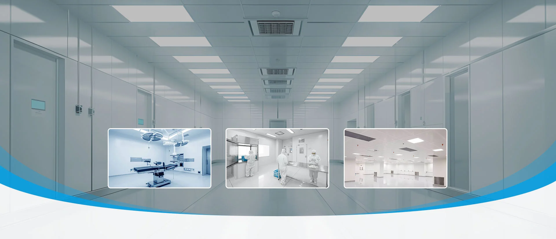 All-round Room Infrastructure Solution for Medical and Industrial Needs