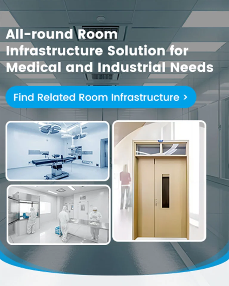 All-round Room Infrastructure Solution for Medical and Industrial Needs