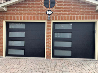 Flip-over Galvanized Steel Garage Door