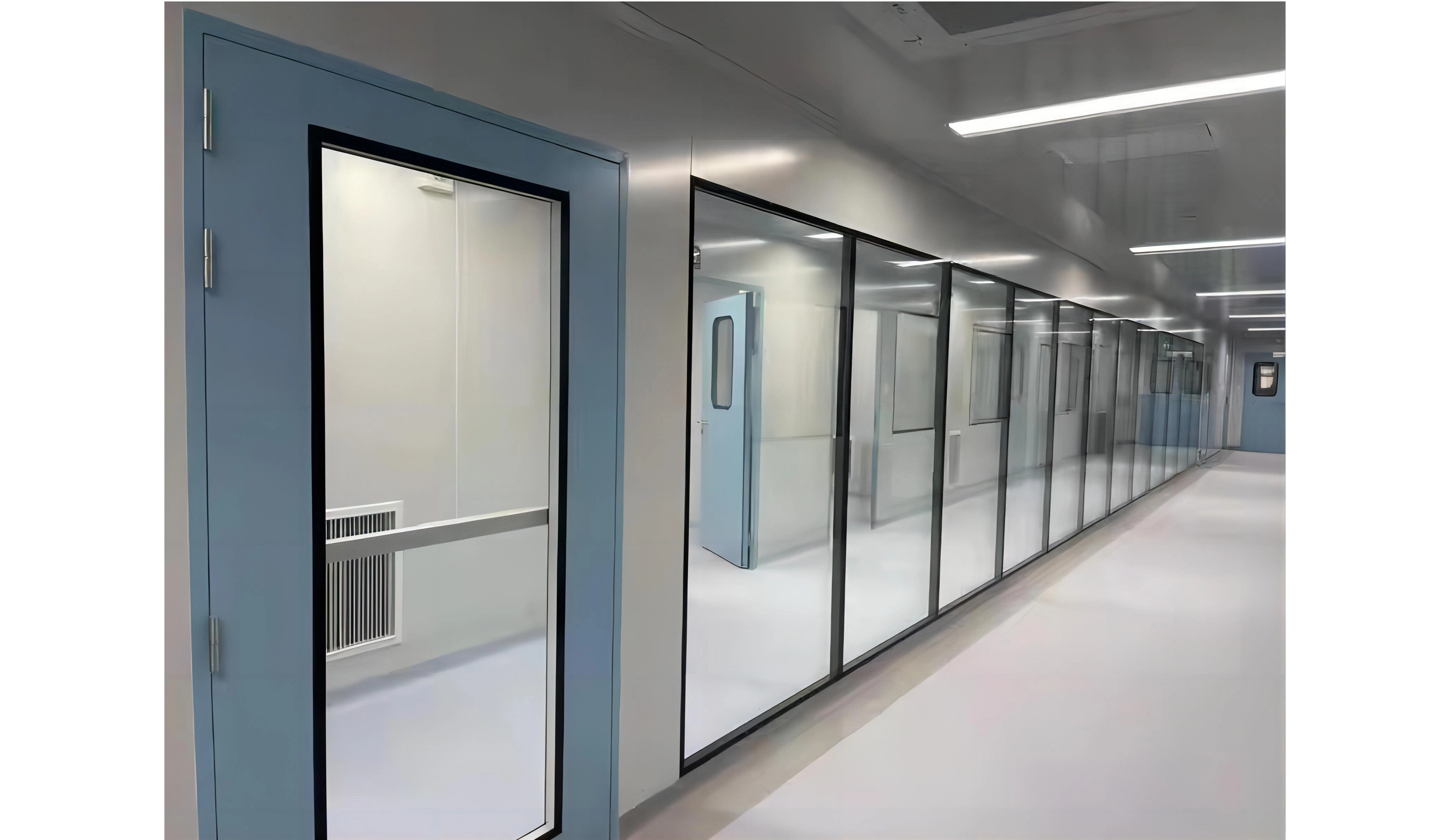 stainless steel clean room windows