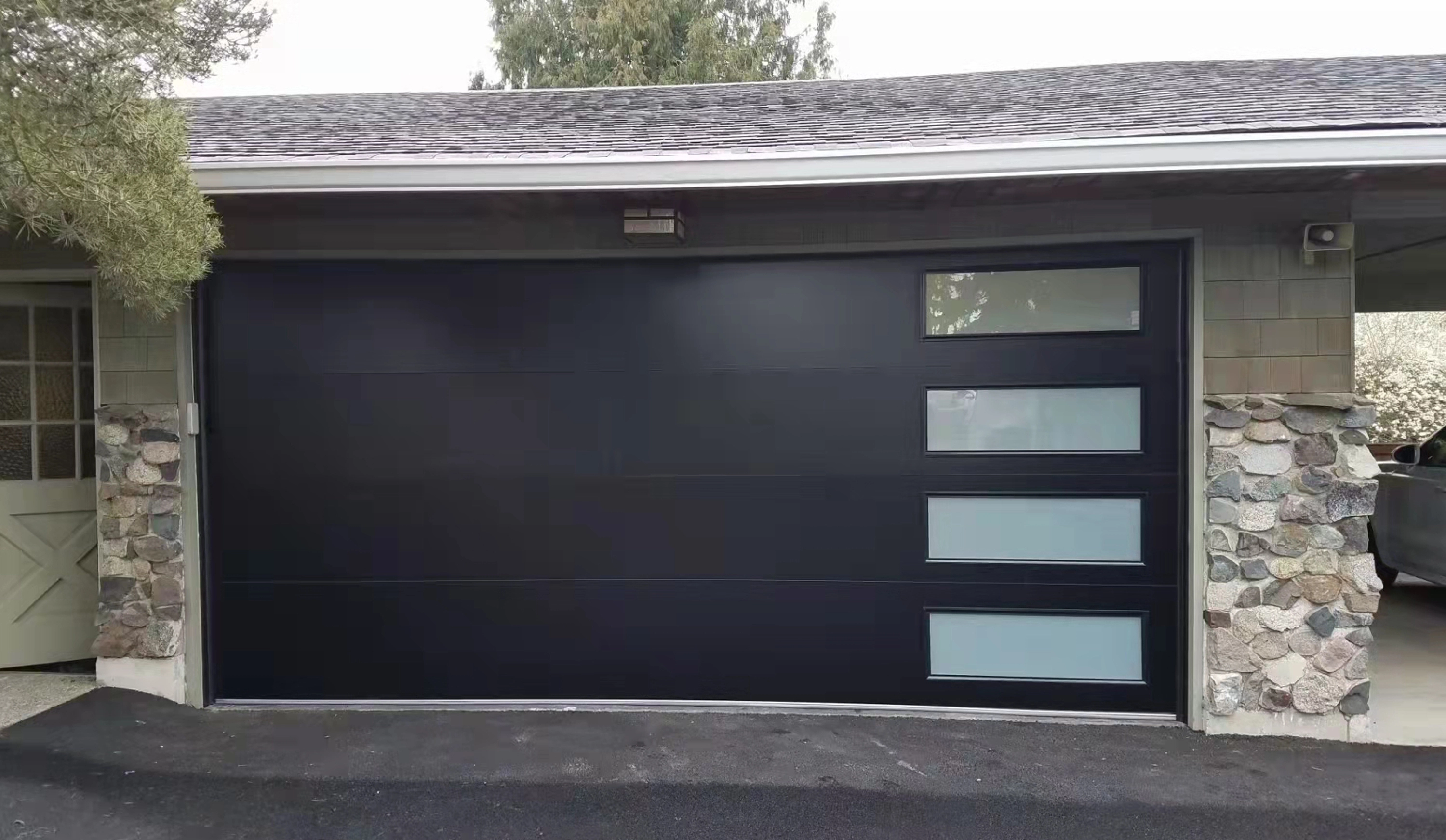 single aluminium garage doors prices