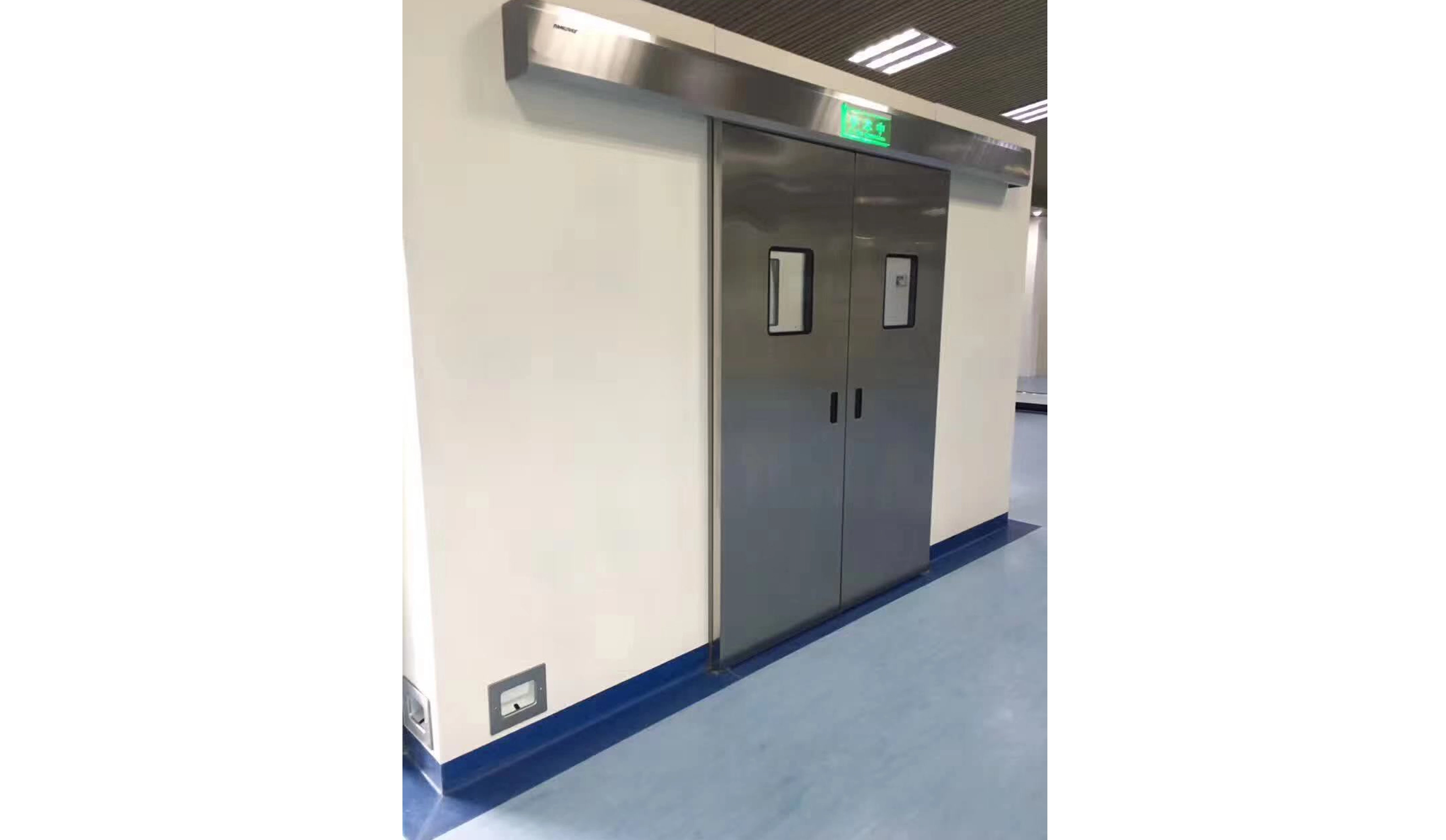 automatic sliding fire doors